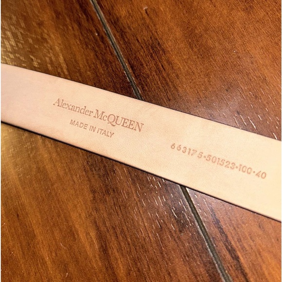 Alexander McQueen belt small unisex - Picture 3 of 4